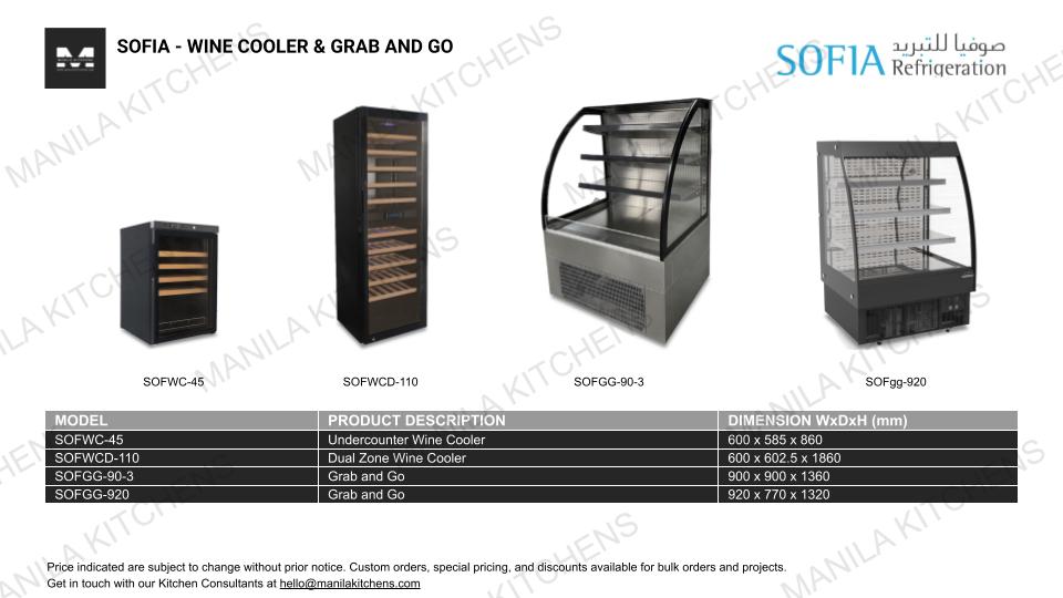 Sofia - Wine Cooler & Grab and Go (SOFGG-920)