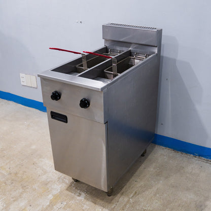 2 Basket - 2 Vat Deep Fryer