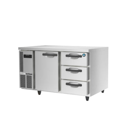 Hoshizaki 1 Door & 3 Drawer Narrow Undercounter Freezer (FT-126MA-P-3D)