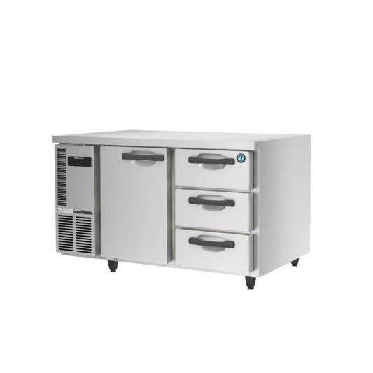 Hoshizaki 1 Door & 3 Drawer Narrow Undercounter Chiller (RT-126MA-P-3D)