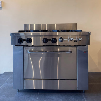 6-Top Low-pressure Burner with Oven