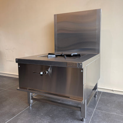 1-Top High-Pressure Lowered Stock Pot Burner