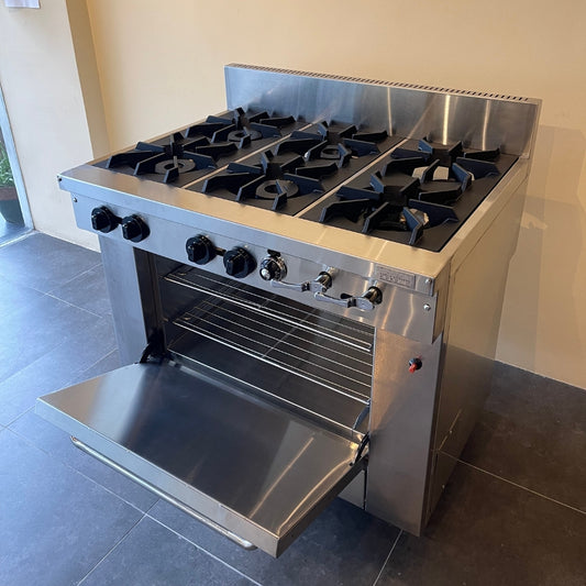 6-Top Low-pressure Burner with Oven