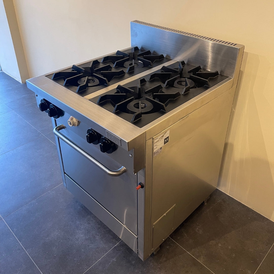 4-Top Low-pressure Burner with Oven