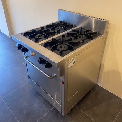 4-Top Low-pressure Burner with Oven