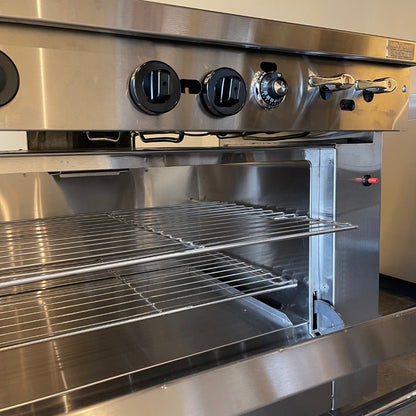 6-Top Low-pressure Burner with Oven