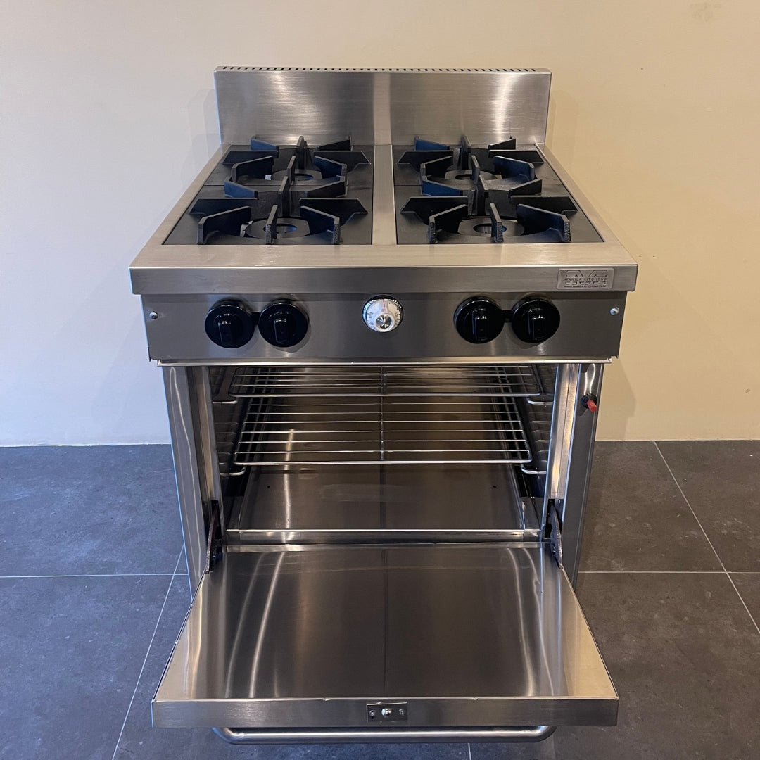 4-Top Low-pressure Burner with Oven