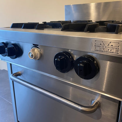 4-Top Low-pressure Burner with Oven