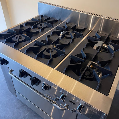 6-Top Low-pressure Burner with Oven