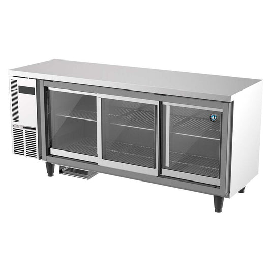 Hoshizaki 3-Glass-Door Narrow Undercounter Chiller (RT-186MA-PSG)