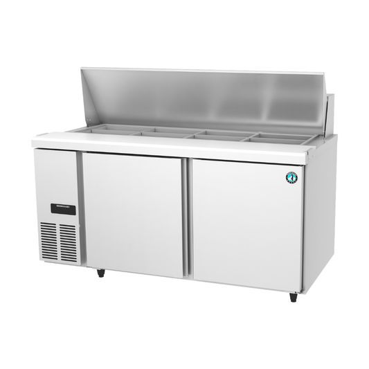 Hoshizaki 2 Door Cover and Cutting Board Salad long Undercounter Chiller *Pans not included (RT-158MA-P-PRS)