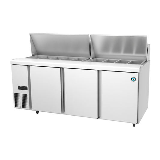 Hoshizaki 3 Door Cover and Cutting Board Salad Undercounter Chiller *Pans not included ( RT-188MA-P-PRS)