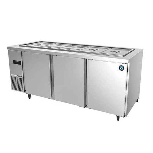 Hoshizaki 3-Door Full Top Salad Undercounter Chiller (RT-188MA-S-PR)