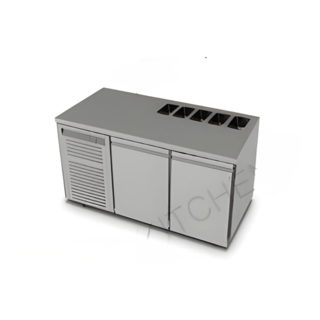Sofia 2 Door Undercounter Chiller + GN Top Opening 5* 1/3 (SOFUC-142 GD)