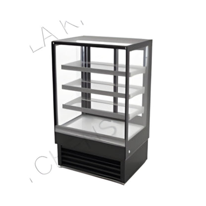 Sofia Black Cake Showcase Display (SOFCSD-90-3 BL)