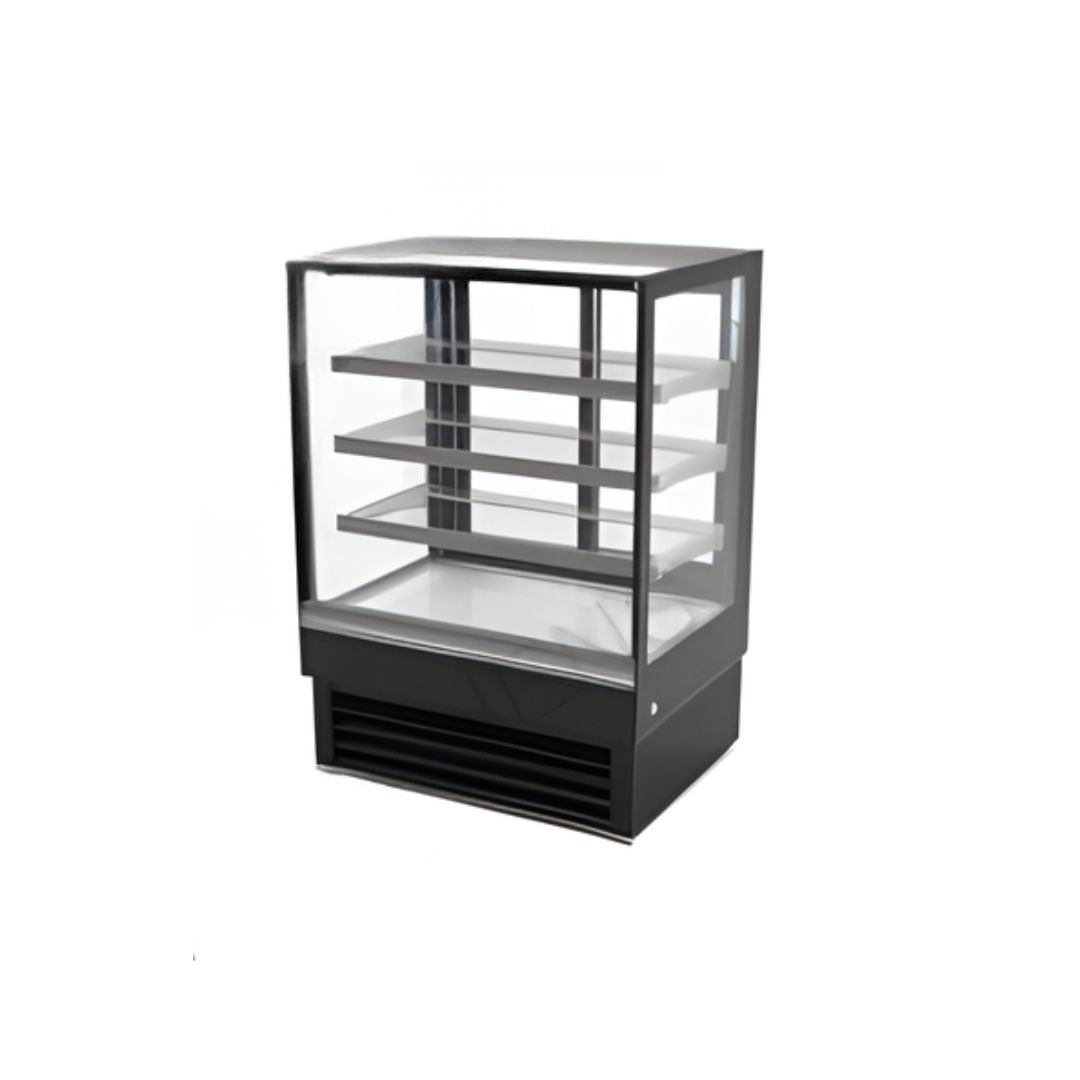 Sofia Black Cake Showcase Display (SOFCSD-120-3 BL)