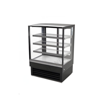 Sofia Black Cake Showcase Display (SOFCSD-120-3 BL)