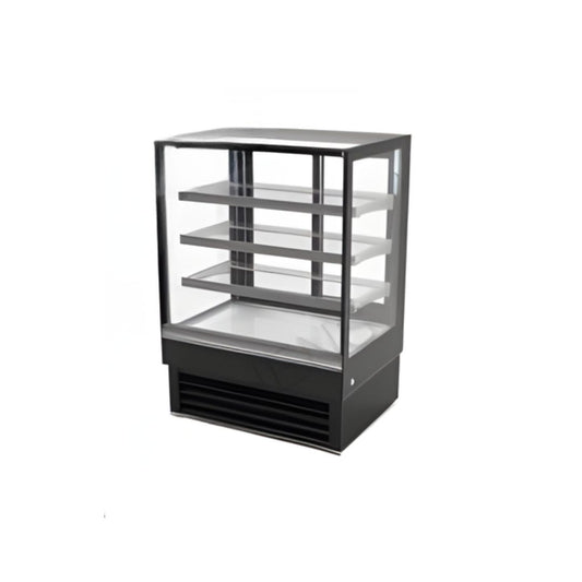 Sofia Black Cake Showcase Display (SOFCSD-120-3 BL)