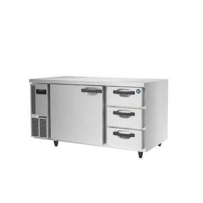 Hoshizaki 1 Door & 3 Drawer Narrow Undercounter Chiller (RT-156MA-P-3D)
