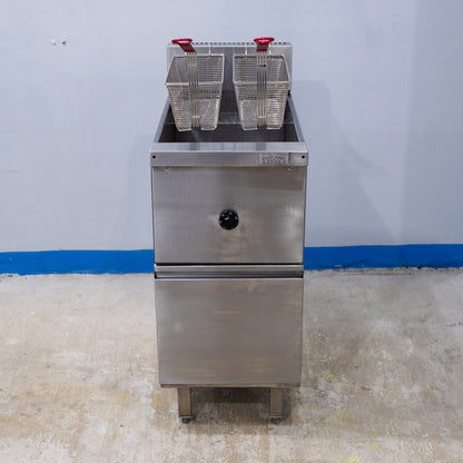 2 Basket - 1 Vat Deep Fryer