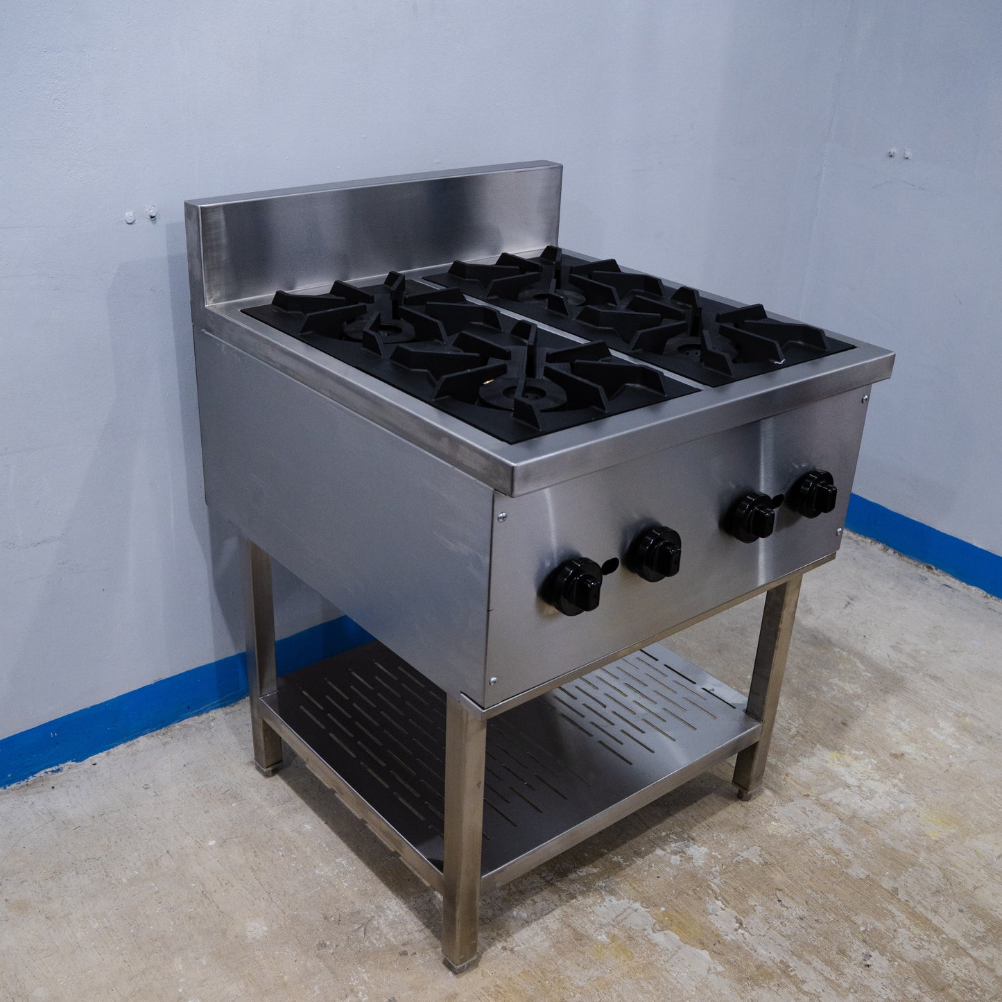 4-Top Burner with Bottom Shelf