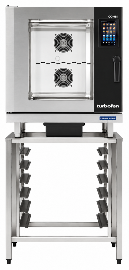 Turbofan EC40T7 Full Size Tray Touch Screen Electric Combi Oven