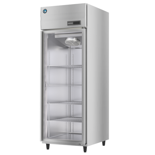 Hoshizaki 1-Full Glass-Door Long Narrow Upright Chiller (HR-76AM-PLG)