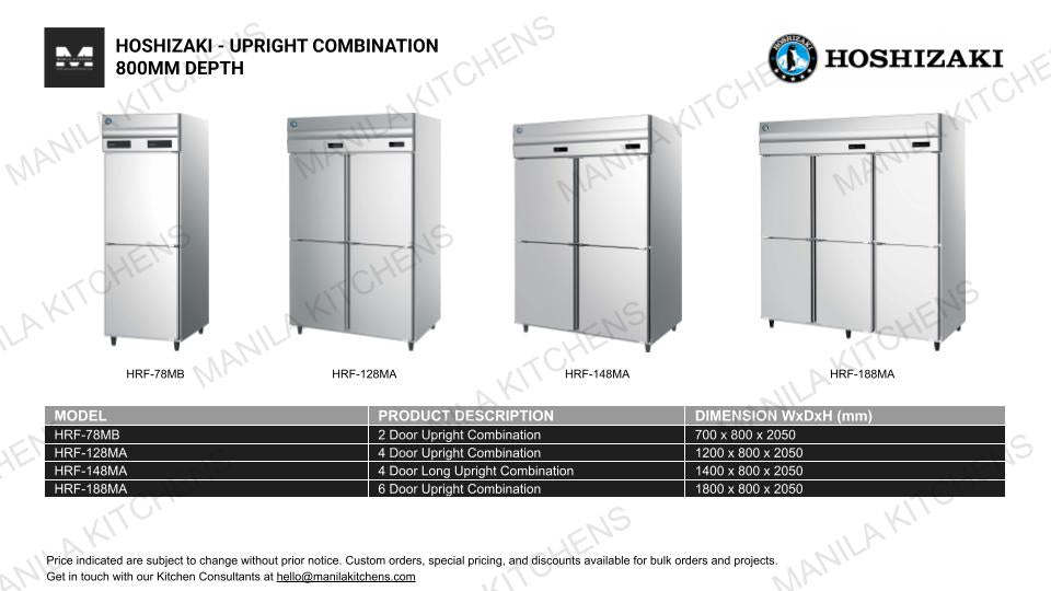Hoshizaki 4 Door Long Upright Combination (HRF-148MA)