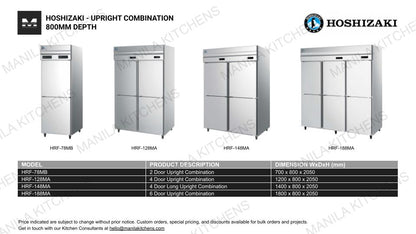 Hoshizaki 4 Door Long Upright Combination (HRF-148MA)