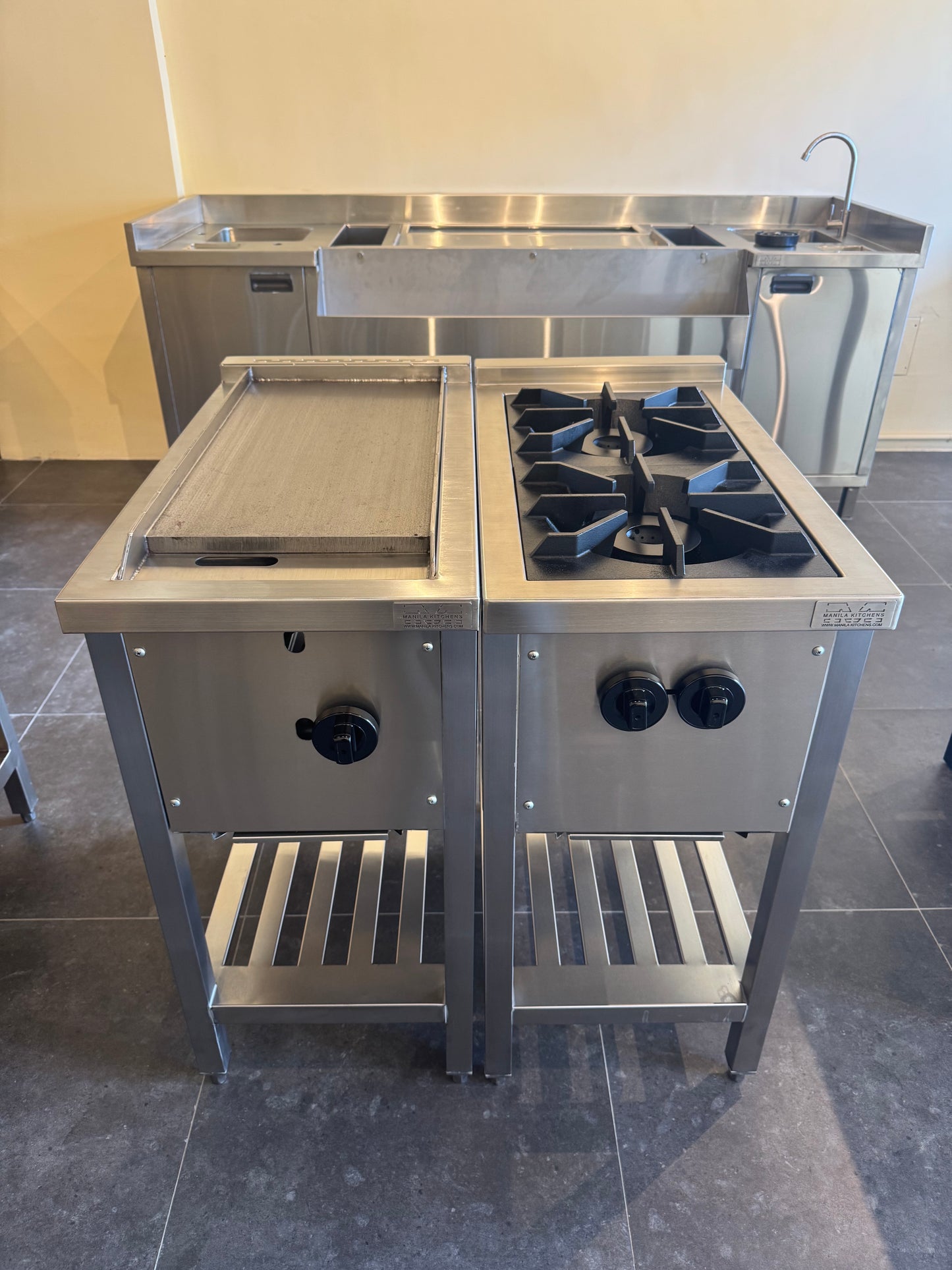 Custom: Griddle + Burner Set