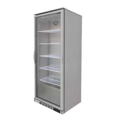 Sofia 1 Door Stainless Steel Bottle Upright Cooler (SOFBC-UP1 SS)