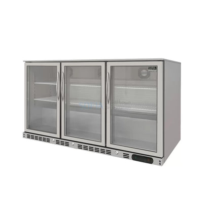 Sofia  3 Door Stainless Steel Bottle Undercounter Cooler (SOFBC-3 SS)