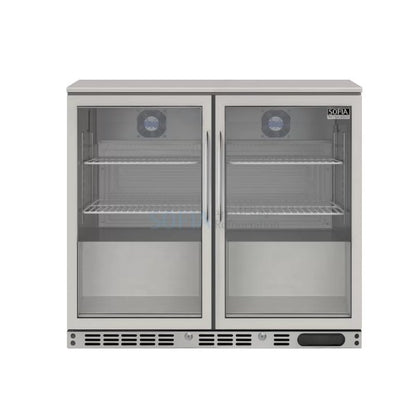 Sofia 2 Door Stainless Steel Bottle Undercounter Cooler (SOFBC-2 SS)