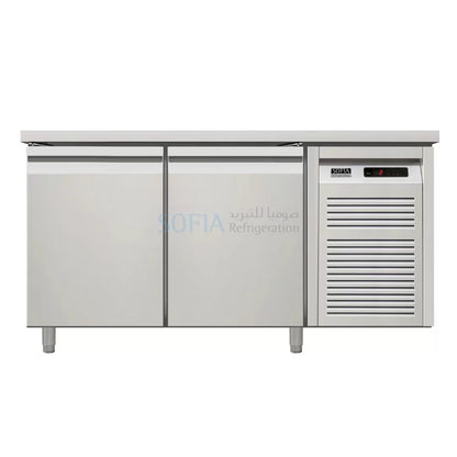 Sofia Bakery Undercounter 2 Door Freezer (SOFUC-144 FE BK)