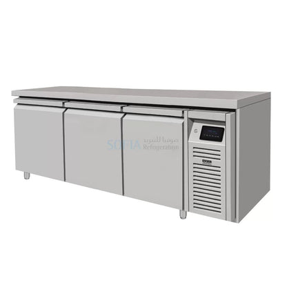 Sofia Bakery Undercounter 3 Door Chiller (SOFUC-190 BK)