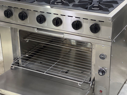 6-Top Burner with Oven (CE-LB-6-OSF)