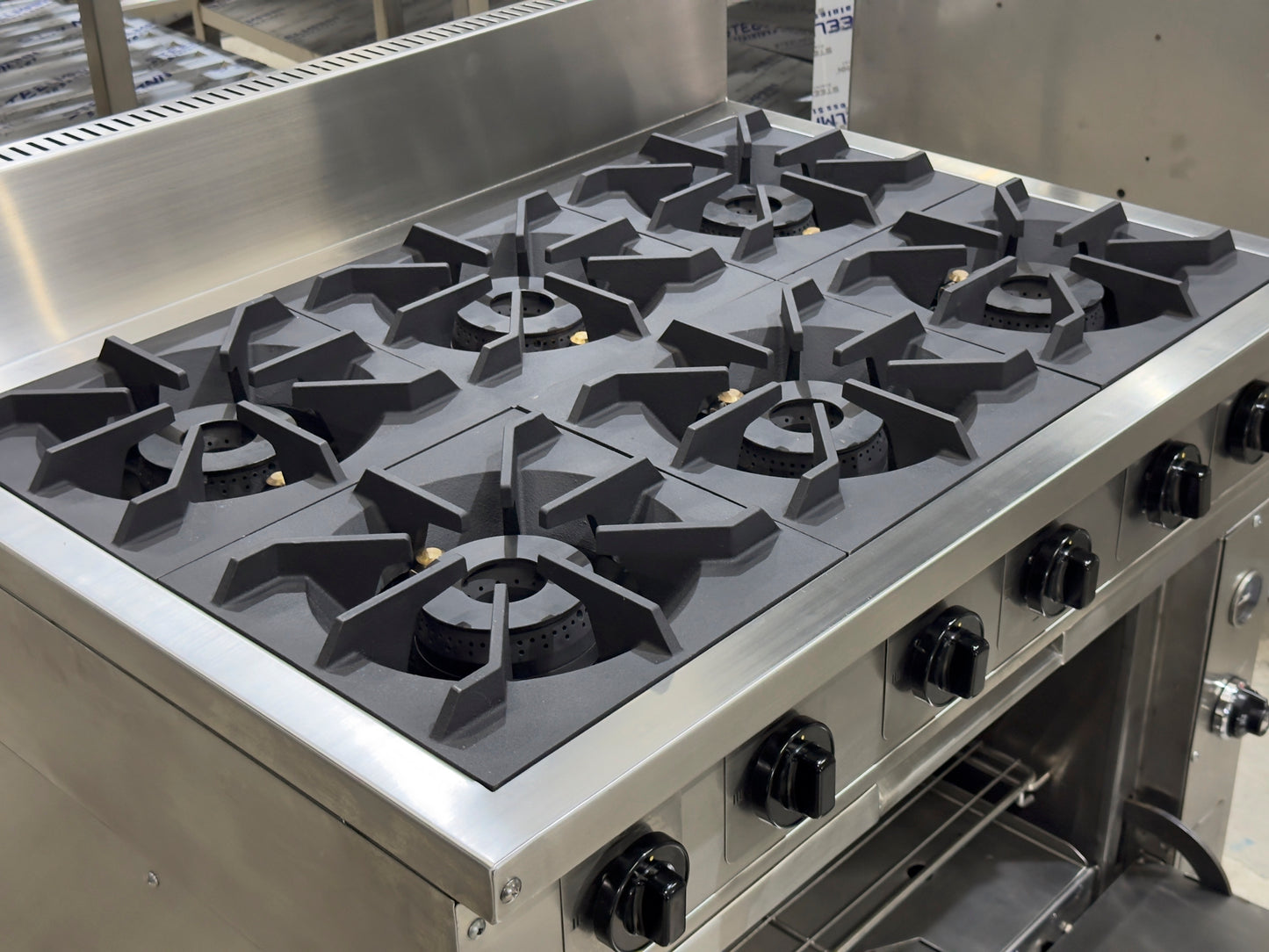 6-Top Burner with Oven (CE-LB-6-OSF)