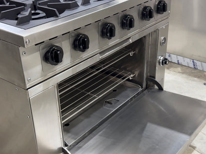 6-Top Burner with Oven (CE-LB-6-OSF)