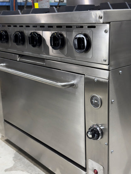 6-Top Burner with Oven (CE-LB-6-OSF)
