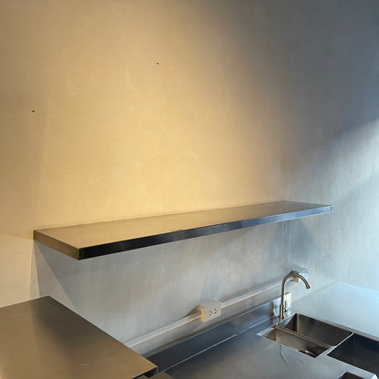 1-Layer Open Plain Wall Shelf