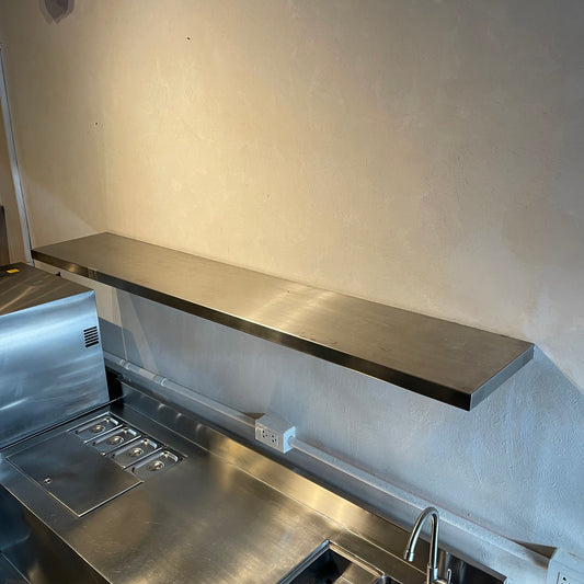 1-Layer Open Plain Wall Shelf