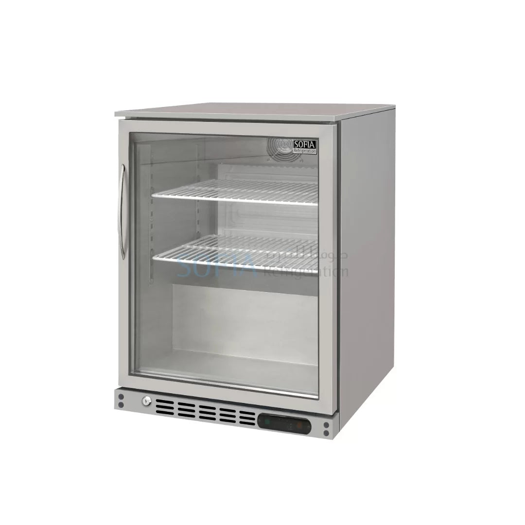 Sofia 1 Glass Froster Undercounter Freezer (SOFBC-1 GF FE)