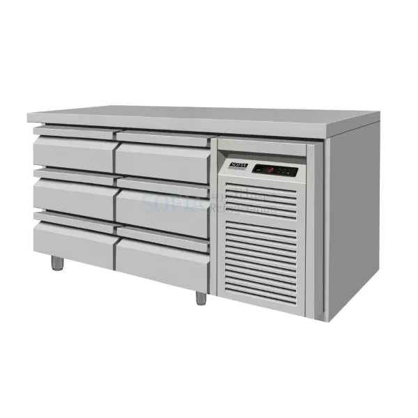 Sofia 6 Drawer Undercounter Chiller (SOFUC-142-DR 3+3)