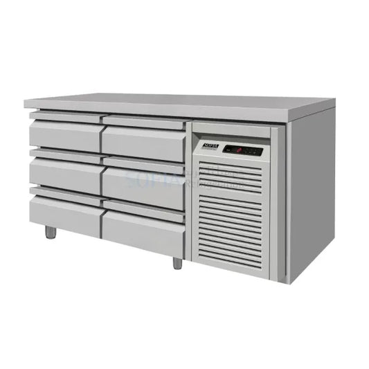 Sofia 6 Drawer Undercounter Chiller (SOFUC-142-DR 3+3)