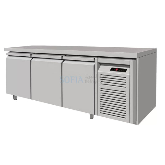 Sofia 3 Glass Door Undercounter Freezer (SOFUC-190 FE GD)