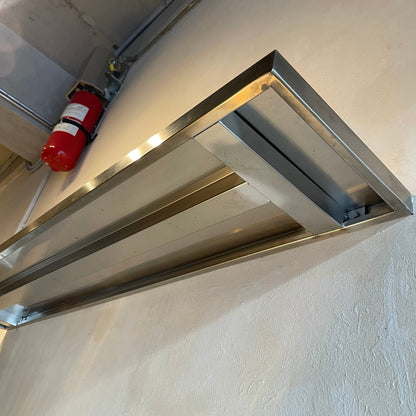 1-Layer Open Plain Wall Shelf