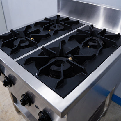 4-Top Burner with Bottom Shelf