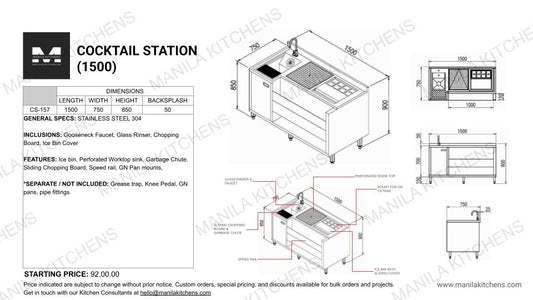 Cocktail Station 1500