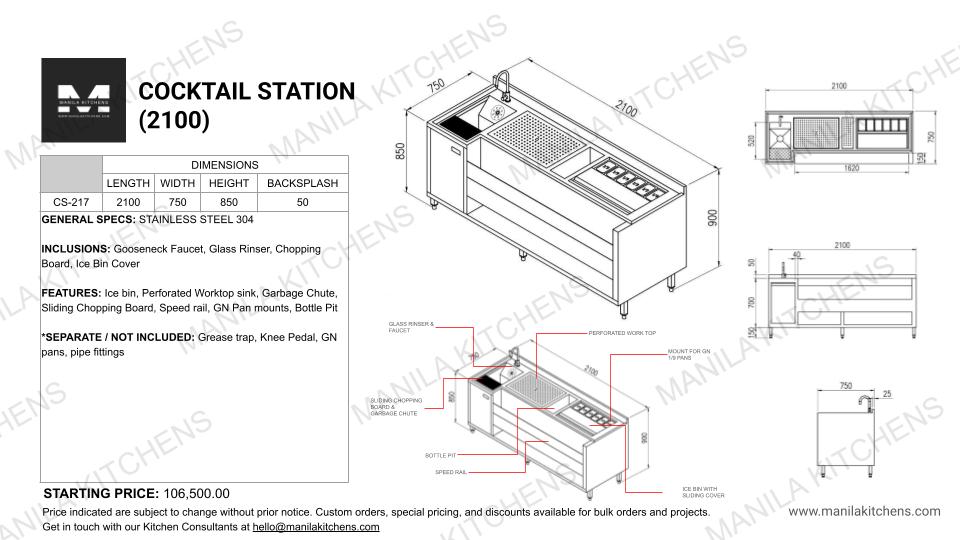 Cocktail Station 2100